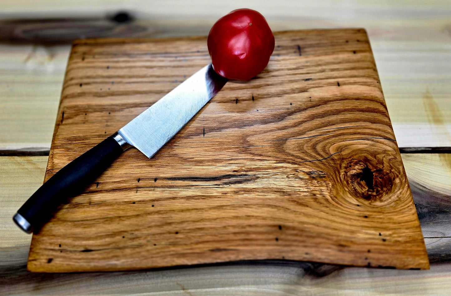 Raw Natural Spalted White Oak Cutting Board