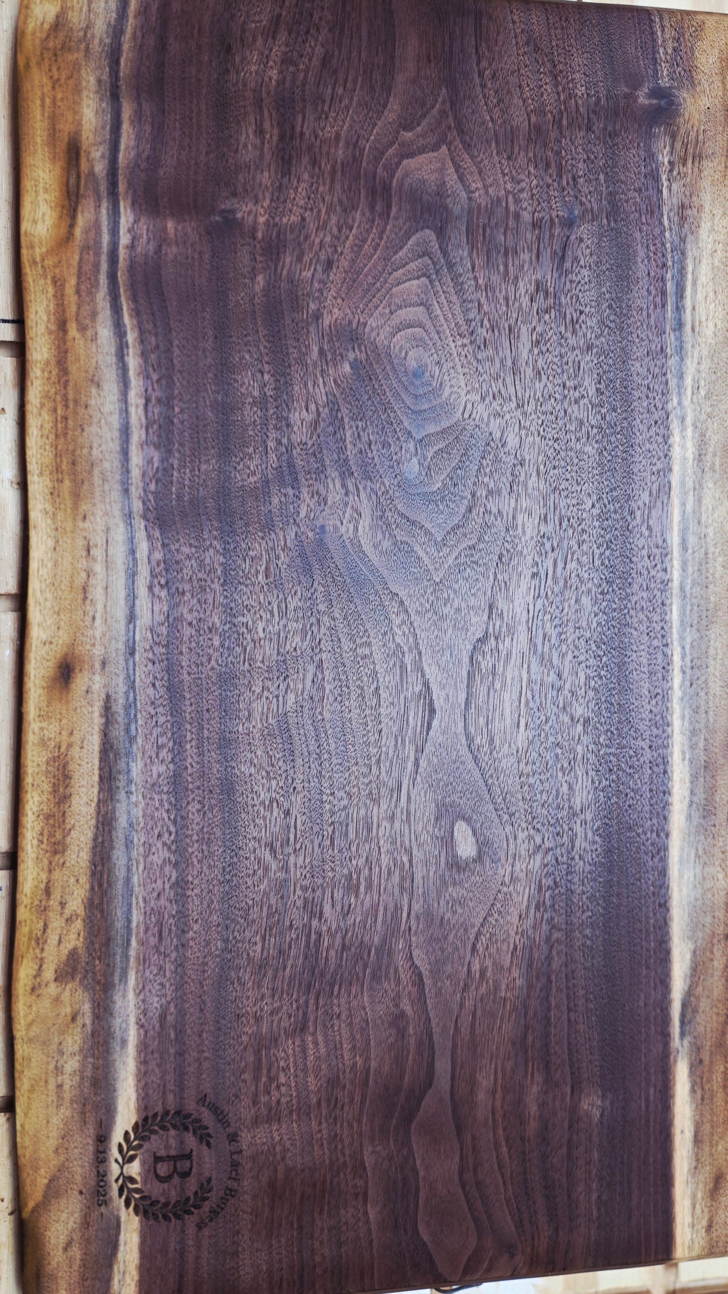 Personalized customized cutting & serving boards