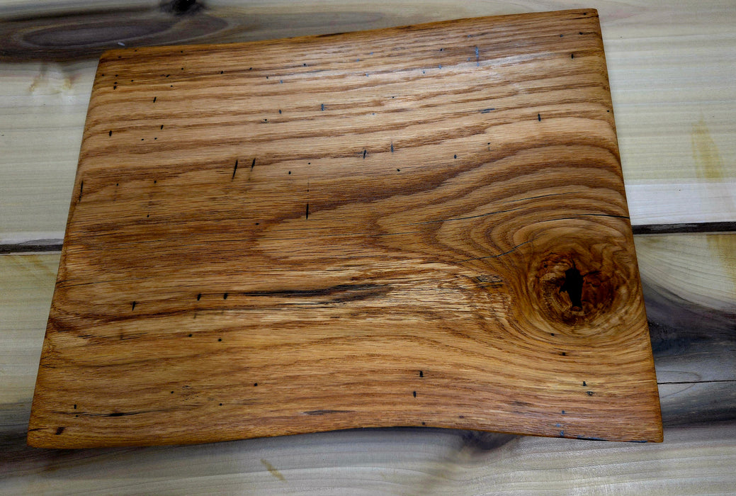 Raw Natural Spalted White Oak Cutting Board