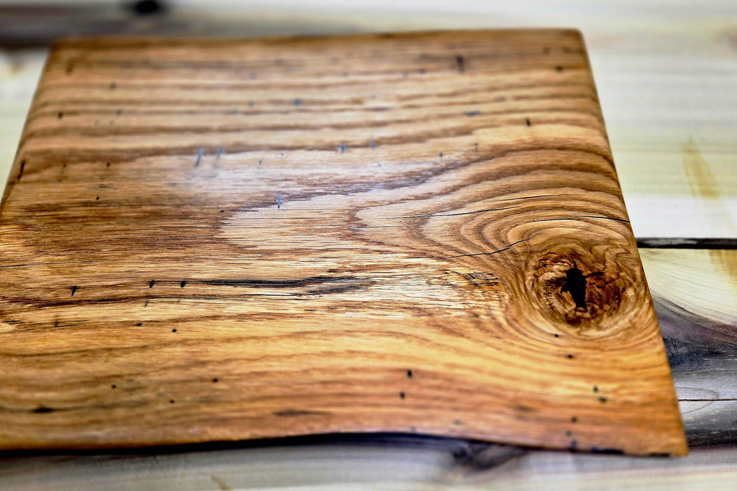 Raw Natural Spalted White Oak Cutting Board