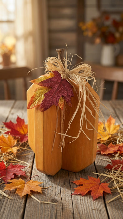 Classic Farm Americana Pumpkin Centerpiece